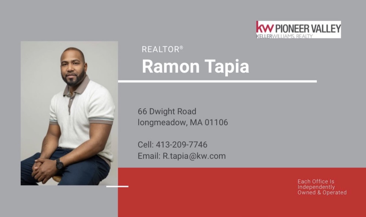 Ramon Tapia, Western Massachusetts REALTOR® with Keller Williams Pioneer Valley